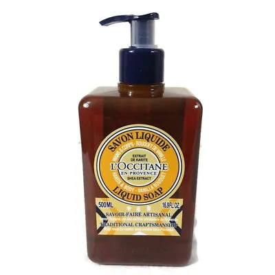 L'OCCITANE Shea Extract Vanilla Bouquet Hands & Body Liquid Soap 16.9oz NEW • $39.99