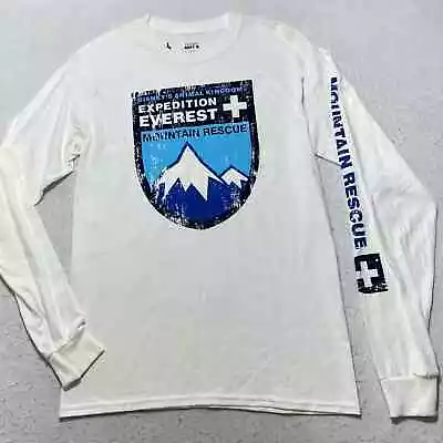 Disney Parks Expedition Everest Men's Small Tee Long Sleeve Graphic T Shirt • $25.49
