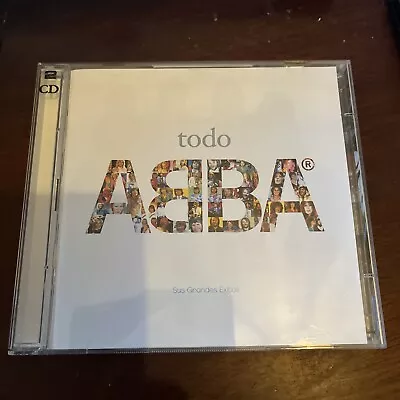 ABBA 'Todo ABBA' CD + DVD 2004 Spain Only Greatest Hits Import NM • £13.95