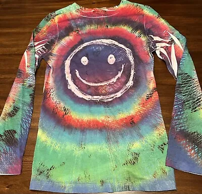 Next Era Couture Fun Fashion Juniors Long Sleeve Top Size Small Tie Dye • $7