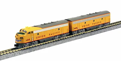 KATO 1060426DCC N SCALE EMD F7 A-B Set  DCC Union Pacific 1468 1468B 106-046-DCC • $254.85