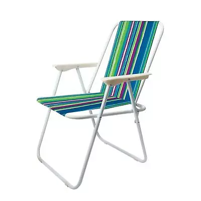 Folding Camping Chairs Lightweight Outdoor Patio Garden Beach Chair  • £16.39