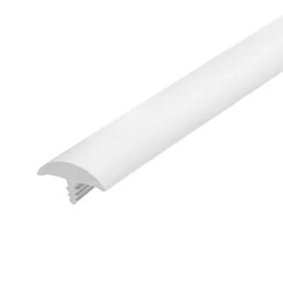 Outwater Plastic T Molding Tee Mldg 13/16  White Flexible PVC Round Bumper Tee • $49.99