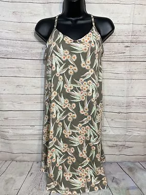 Women’s New Brown Floral Patagonia Sundress-Size S • $12.99