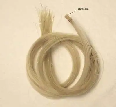 6 Hanks Of Genuine Mongolian Horse Bow Hair - Horsehair For Violin Viola Cello • $23.99