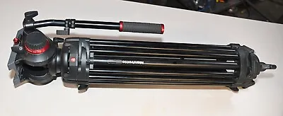 Manfrotto 546GB Aluminum Tripod & 504HD Head • $590