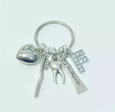 £5.50 • Buy Dental Nurse Keyring - Dentist Gift - Personalised 