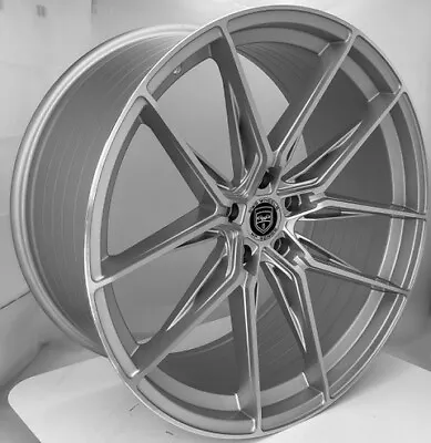 4 HP1 20 Inch STAGG Silver Rims Fits MAZDA RX-8 BASE(AUTOMA) • $2102.46