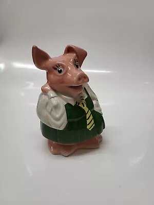 Vintage Wade Ceramic Pig Piggy Bank Figurine Coin Bank 16cm Natwest England • £6.95