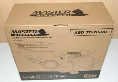 Pro Master  ABD TC-20-HB Airbrush Compressor Set • $65