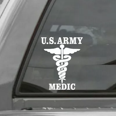 U.S. ARMY MEDIC Vinyl Window Decal • $3.50