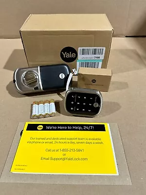 Yale YRD256-NR-619 Assure SL Touchscreen Keypad Smart Deadbolt Satin Nickel • $99.99