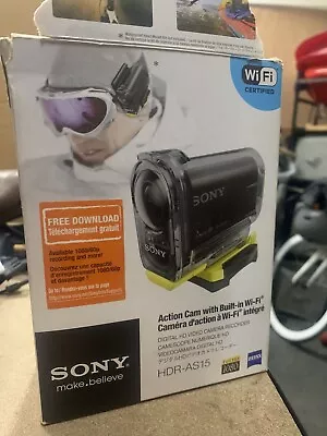 Sony HDR-AS15 HD Action Cam W/ Accessories • $68.50