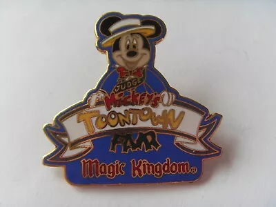 Disney Pin: WDW - Mickey's Toontown Fair - Magic Kingdom • $11.31