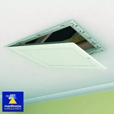 Manthorpe GL250-035-PU Loft Hatch 562 X 726 Mm Plastic Loft Hatch - Drop Down • £56.95