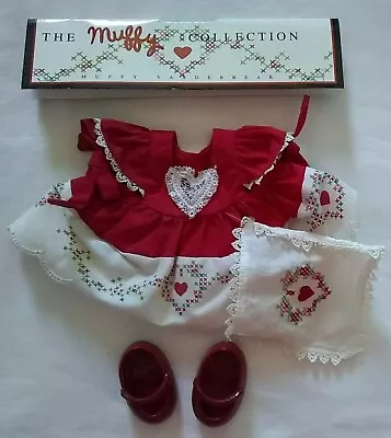 Muffy Vanderbear Valentine Heart Dress Clothes Accessory Shoes Handkerchief Lot  • $9.99