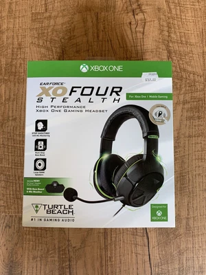 $80 • Buy XO FOUR STEALTH High Performance Xbox One Turtle Beach Gaming Headset - $170 New