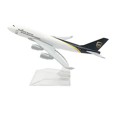 1:400 16cm B747 Air UPS Freighter Airplane Model Alloy Diecast Plane Model Toy • £11.75