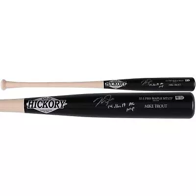 Mike Trout Los Angeles Angels Signed Old Hickory Game Model Bat With AL MVP Insc • $1699.99