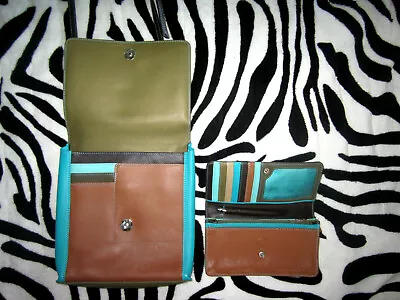 Bundle Mywalit Design Leather Shoulder/Crossbody Bag&Wallet Set Handbag&Wallet  • $129