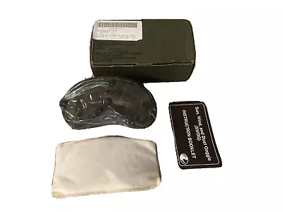 £25.95 • Buy US Army M44 Glasses Goggles Sun Dust Wind Safety Glasses NOS