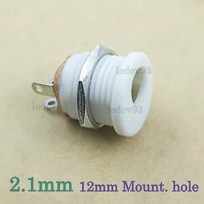 DC Power Connector Socket Jack Female Panel PCB Mount 1.3mm 2.1mm 2.5mm • £2.44