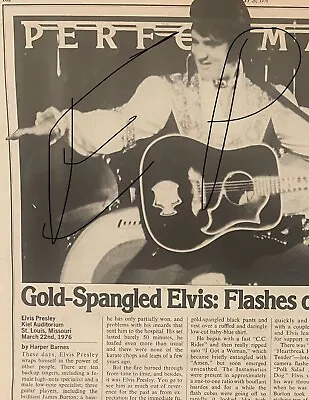 Rolling Stone Magazine 1976 Elvis Presley Kiss Band Bruce Springsteen Phil Ochs • $9.99