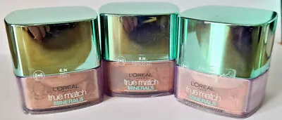 L'OREAL True Match Minerals Skin Improving Foundation 10g - CHOOSE Shade • £6.99