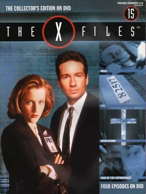 THE X FILES - GILLIAN ANDERSON - Collector's Magazine No. 15 With NEW SEALED DVD • £2.50