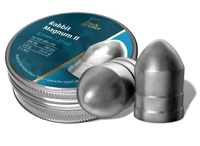 H&N Rabbit Magnum II .22 / 5.5mm PCP Heavy Air Pellets - Full Tin • £15.99