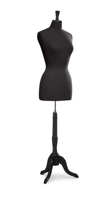 $163 • Buy Dressmaker Forms - Female Jersey Forms - Black - Size 8 - 29 H Form