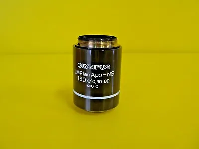 ✅ Olympus LMPlan Apo-NS 150x / 090 BD Microscope Objective SOLD AS IS • $765