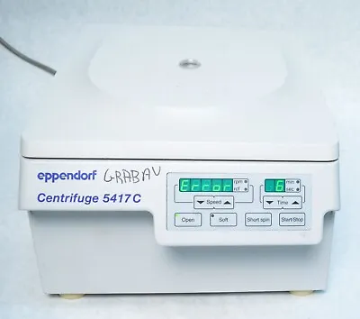 Eppendorf 5417 C Benchtop Laboratory Centrifuge *No Rotor/Error 6* Parts • $224.99