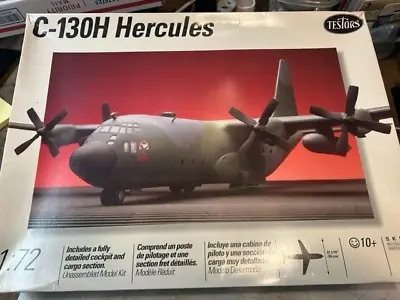 Testors C-130H Hercules...MINT...1/72...Kit 665 • $54.99