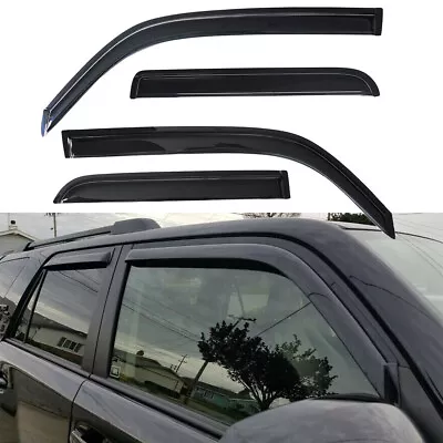 Window Visors Rain Guards Vent Shade Deflectors Fits 2010-2024 Toyota 4Runner  • $41.96