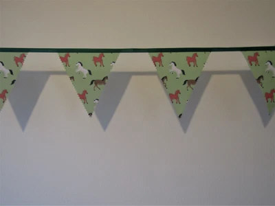 £7 • Buy Horse Pony Bunting Farm Bedroom Nursery Home Decor Gift Fabric 