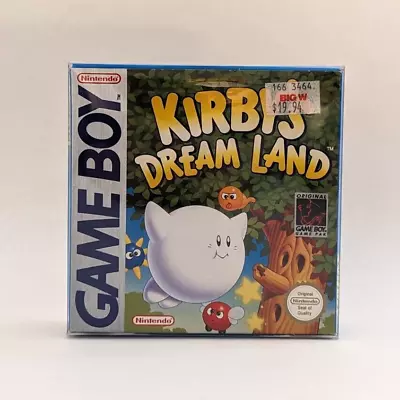 Very Good Genuine Nintendo Game Boy Boxed Kirby's Dream Land Complete CIB Kirbys • $289.98