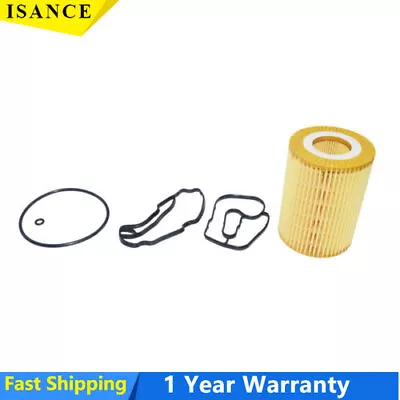 Oil Filter & Housing Gasket For Mercedes-Benz W164 W251 GL320 ML350 6421801410 • $26.39