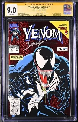 Venom: Lethal Protector #1 Marvel Comics CGC SS 9.0 Signed Mark Bagley • $112.46