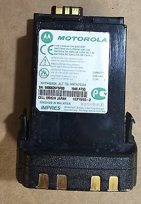 OEM Motorola NNTN8092A IMPRES 2300mAh Li-Ion Intrinsically Safe Radio Battery • $24.95