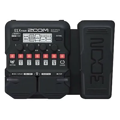 $88.01 • Buy Zoom G1X Four Guitar Effects Processor With Built-In Expression Pedal	