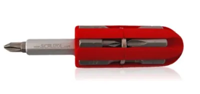 Multi Function Screwdriver Scruzol - 12 Bit Quality Versatile Tool - Fit Drill • £7.99