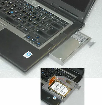 £23.70 • Buy Caddy Frame For 2. Ide HDD Hard Disc Frame Dell Precision M40 Latitude D830#