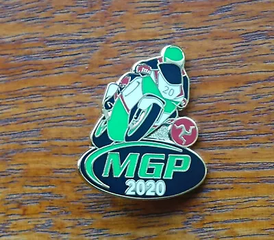 2020 Manx MGP TT Isle Of Man IOM Motorcycle Bike Racing Enamel Badge Pin Lapel • £5.99