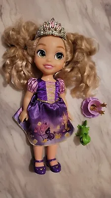 Rapunzel My First Disney Princess Doll With Pascal - Approx 14  / 35cm Tall • £6.99