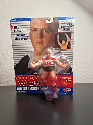 £434.03 • Buy WCW Galoob Dustin Rhodes UK Exclusive Wrestling Figure Very Rare!