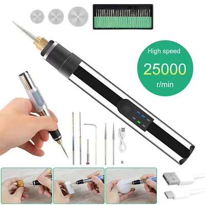 Portable Electric Engraving Pen Etching Craft Tools Machine For Glass Metal Wood • $32.99