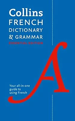 Collins French Dictionary And Grammar Essential Edition: Two Books In One (Coll • £3.50