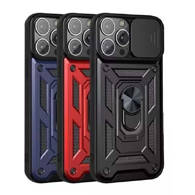 Case For IPhone 15 14 Pro Max Plus 13 12 11 XR Shockproof Magnetic Silicone Cove • £4.99