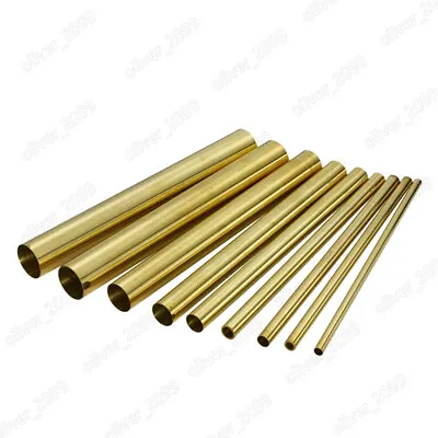 Brass Tube Brass Pipe Length 250mm Select Size • $11.01